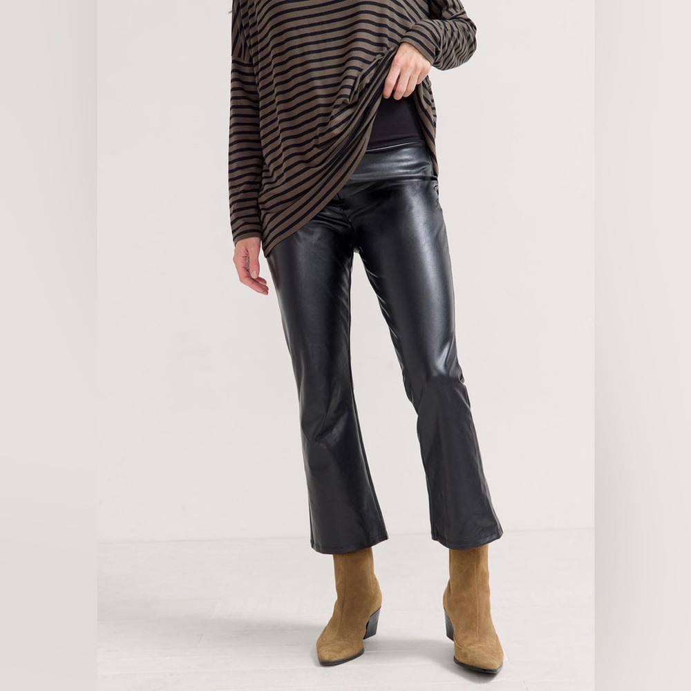 Hatch Black Flare Pants